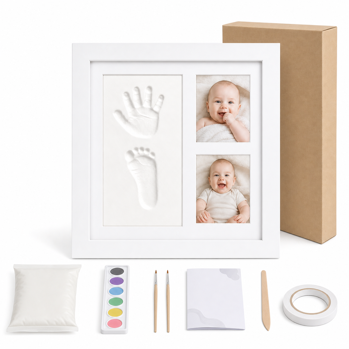 Baby Hand- & Fußabdruck-Set
